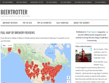 Tablet Screenshot of beertrotter.com